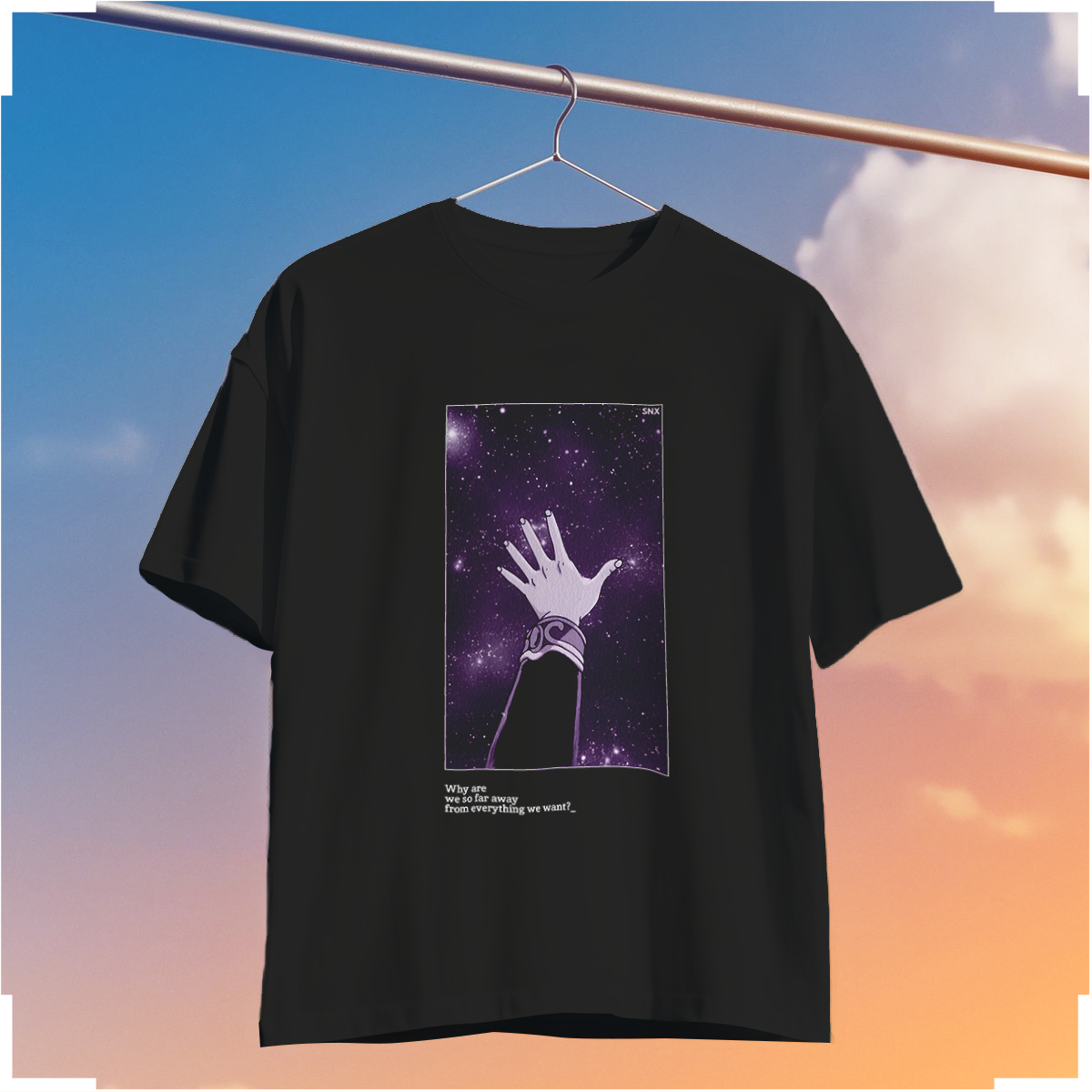 Anime T-Shirt - Why are we so far away?
