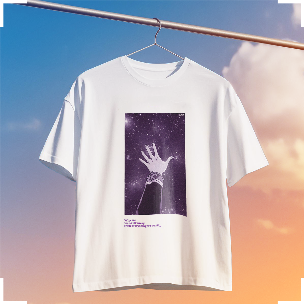 Anime T-Shirt - Why are we so far away?