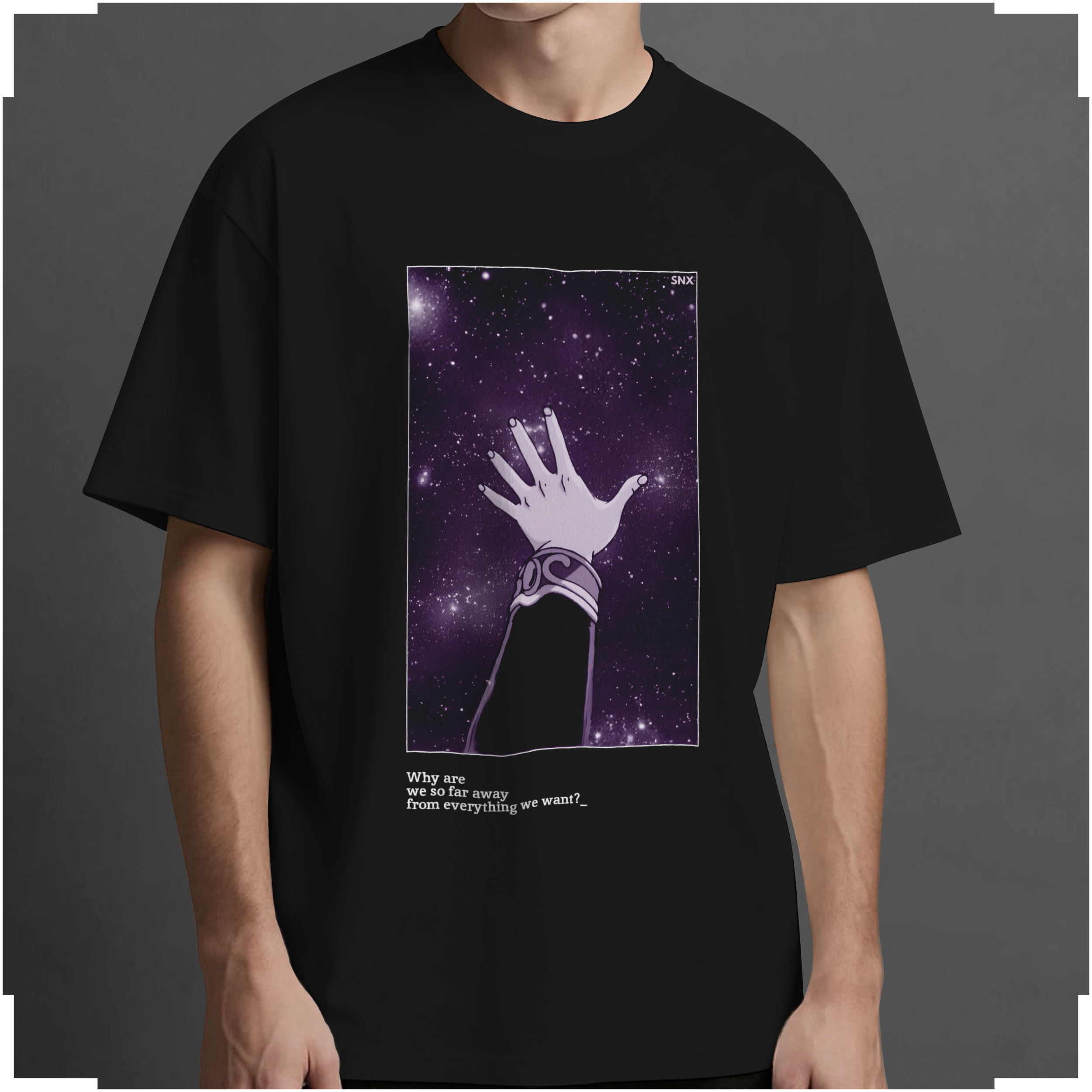 Anime T-Shirt - Why are we so far away?